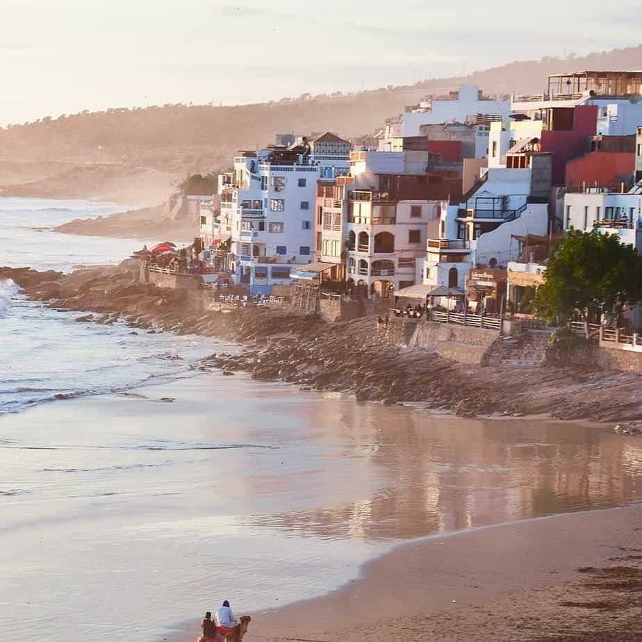 Agadir airport to Taghazout taxi